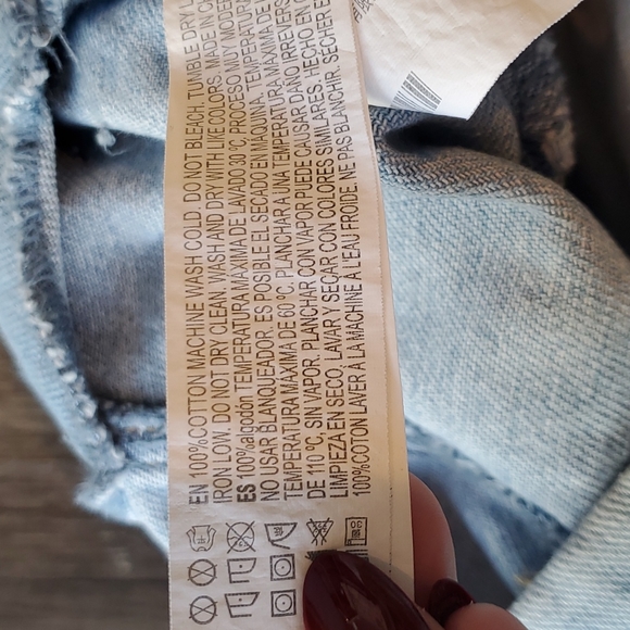 Forever 21 Denim Button Up Jean Mini Skirt - Picture 5 of 6
